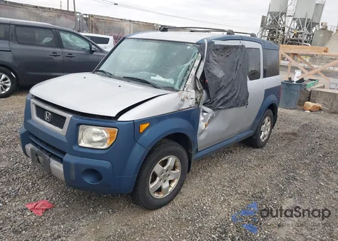 2005 Honda Element Ex из США, поврежденный, VIN 5J6YH27665L026636